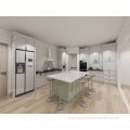 New model gray plywood hanging cabinets for kitchen